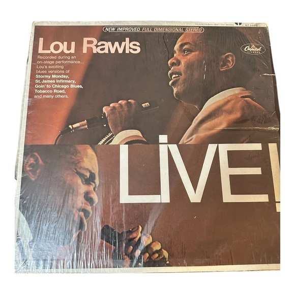 Lou Rawls LIVE! Vinyl - Picture 1 of 6